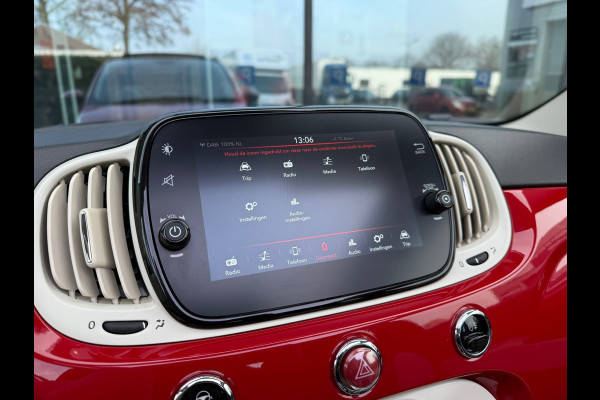 Fiat 500C 1.0 Hybrid Dolcevita - Navi - Airco - Parkeerhulp - 15"LMV