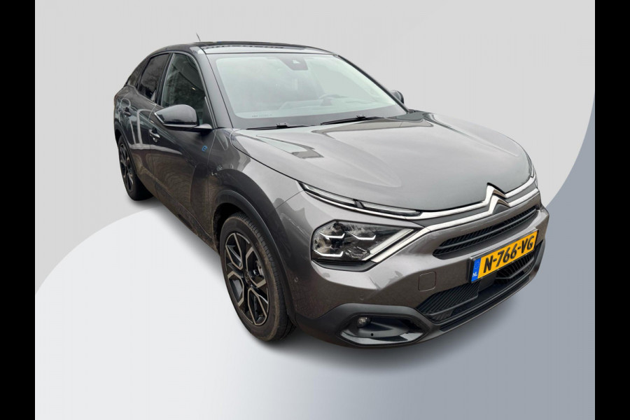Citroën Ë-C4 Shine 50 kWh 136pk Adaptieve Cruise | Head up Display | Open dak | Navigatie | Climate control | Achteruitrijcamera