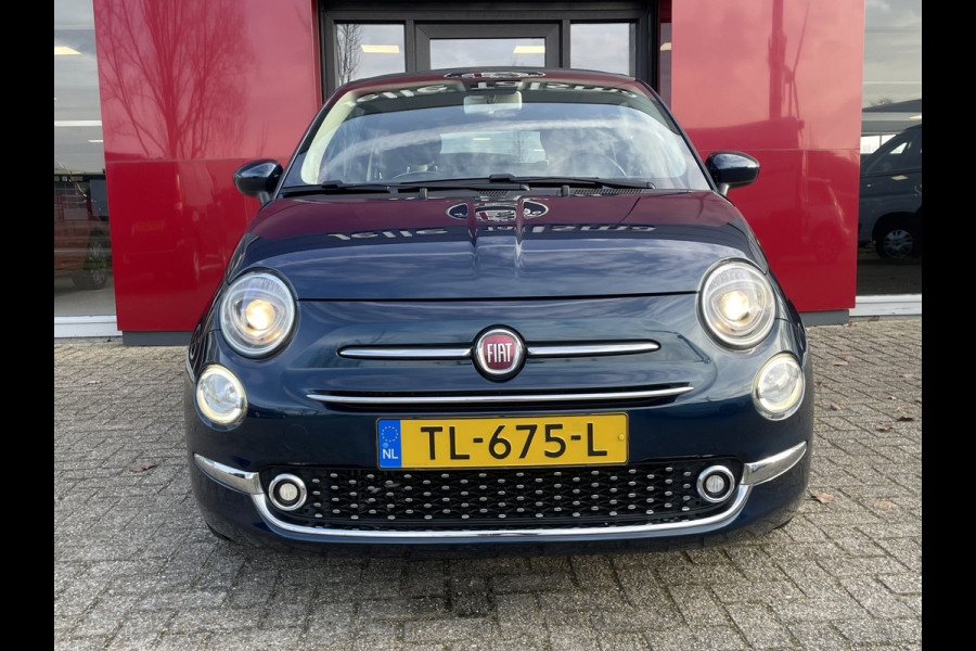 Fiat 500C TwinAir Turbo Lounge | Navigatie | Cruise Control | 16" velgen