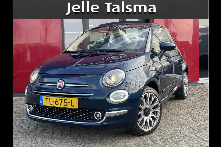 Fiat 500C TwinAir Turbo Lounge | Navigatie | Cruise Control | 16" velgen