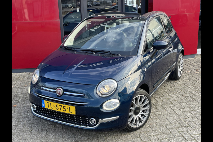 Fiat 500C TwinAir Turbo Lounge | Navigatie | Cruise Control | 16" velgen
