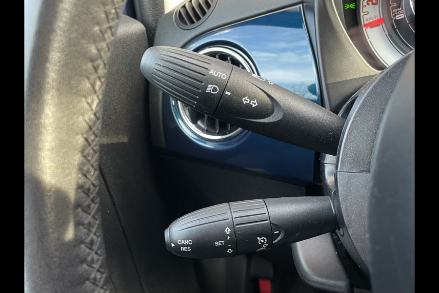 Fiat 500C TwinAir Turbo Lounge | Navigatie | Cruise Control | 16" velgen