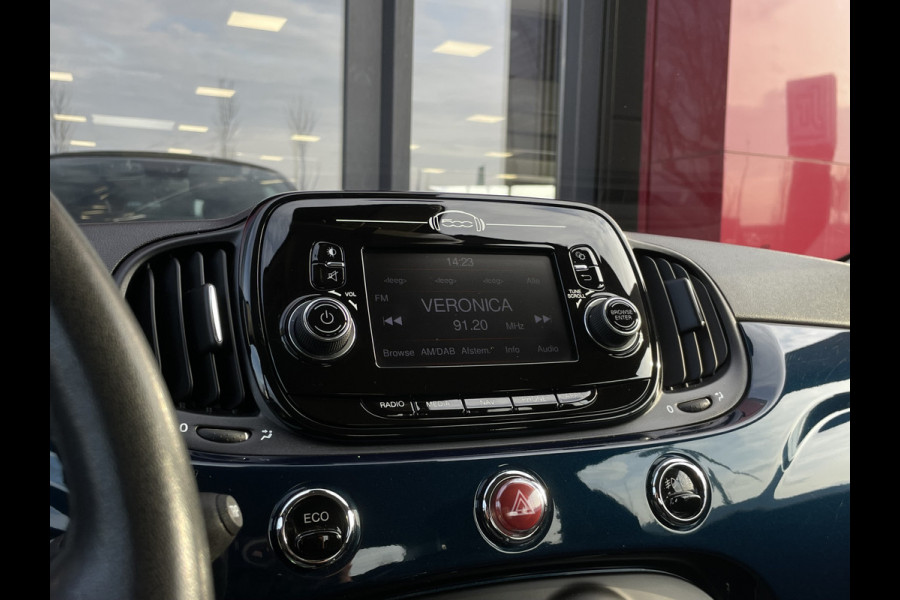 Fiat 500C TwinAir Turbo Lounge | Navigatie | Cruise Control | 16" velgen