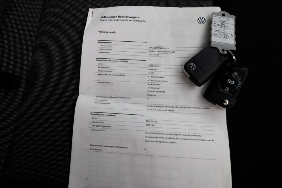 Volkswagen Crafter 35 2.0 TDI 140pk L3H3 (L2H2) Airco/Inrichting/230V/Standkachel 11-2021