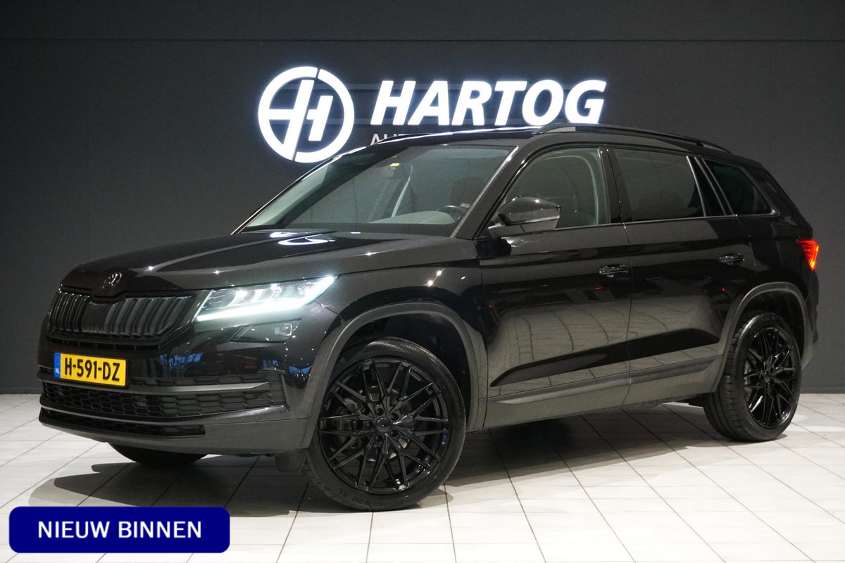 Škoda Kodiaq 1.5 TSI Black Edition 7p. + DEALER ONDERHOUDEN / PANO / DODEHOEK DETECTIE