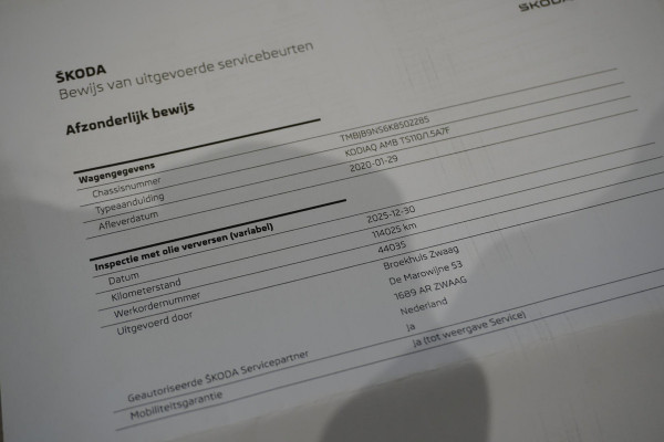 Škoda Kodiaq 1.5 TSI Black Edition 7p. + DEALER ONDERHOUDEN / PANO / DODEHOEK DETECTIE
