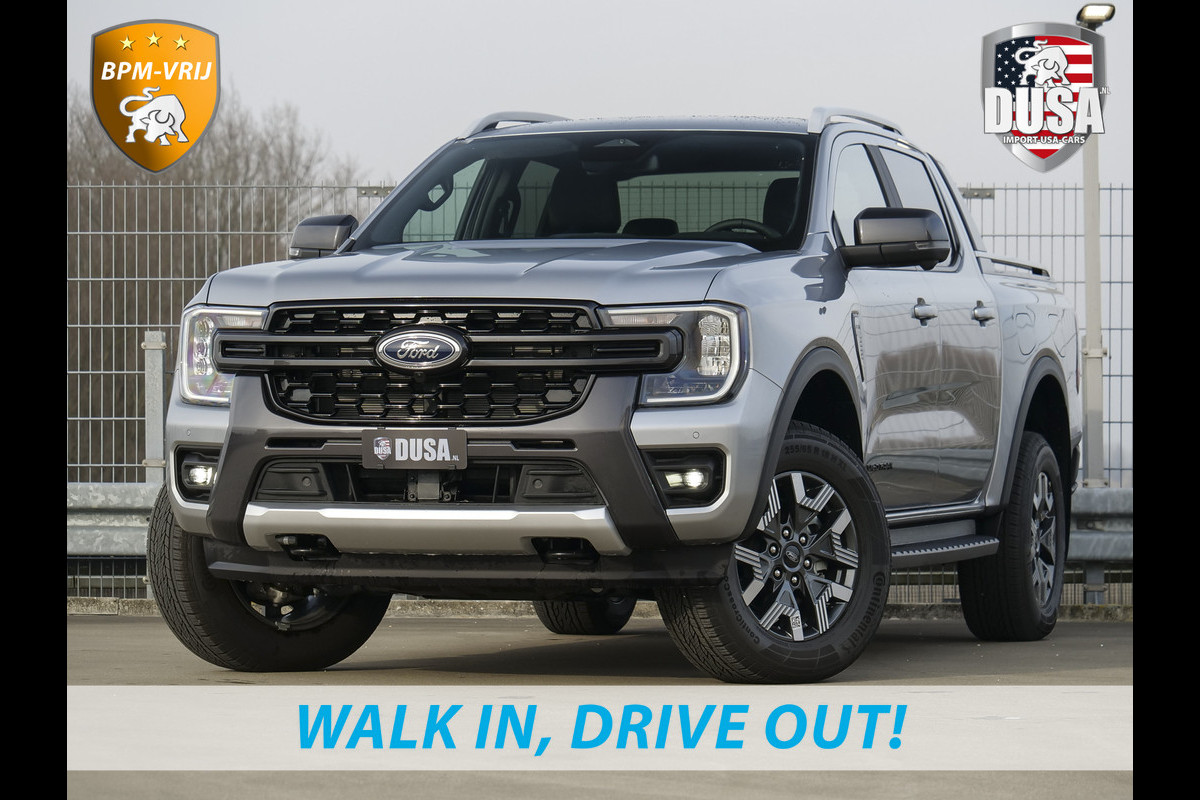 Ford Ranger 2.3 Double Cab Wildtrak PHEV  | Plug-in Hybrid | Iconic Silver Getoonde accessoires zijn verkrijgbaar tegen meerprijs