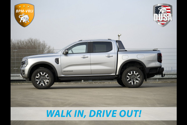 Ford Ranger 2.3 Double Cab Wildtrak PHEV  | Plug-in Hybrid | Iconic Silver Getoonde accessoires zijn verkrijgbaar tegen meerprijs