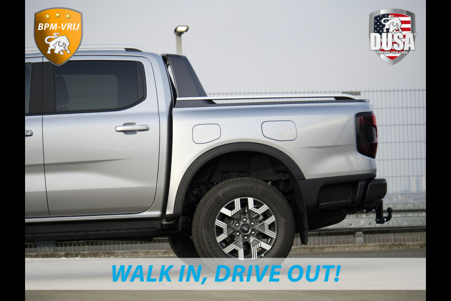 Ford Ranger 2.3 Double Cab Wildtrak PHEV  | Plug-in Hybrid | Iconic Silver Getoonde accessoires zijn verkrijgbaar tegen meerprijs