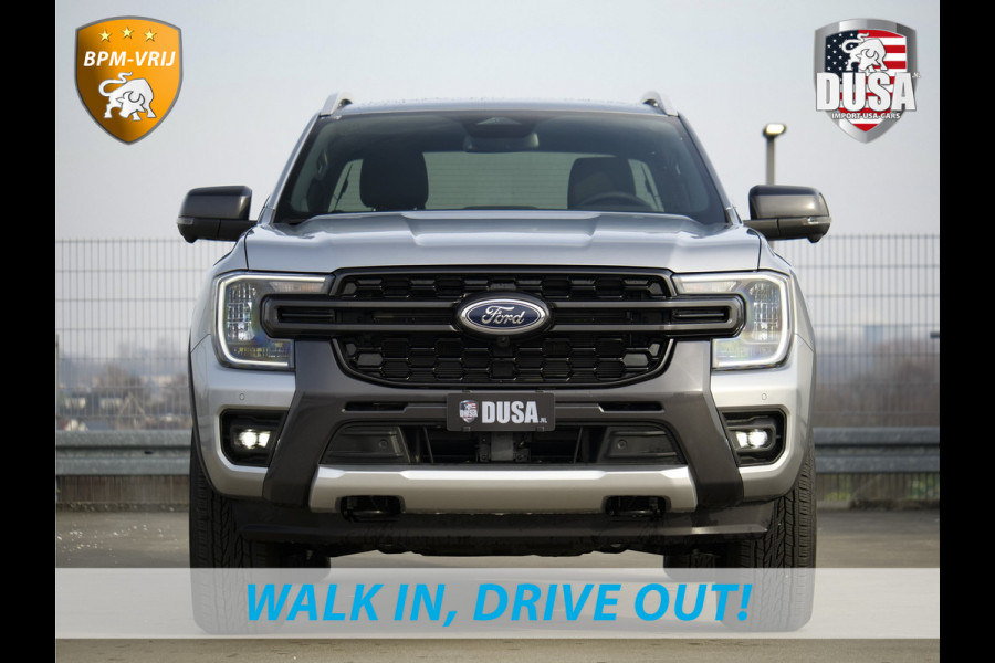 Ford Ranger 2.3 Double Cab Wildtrak PHEV  | Plug-in Hybrid | Iconic Silver Getoonde accessoires zijn verkrijgbaar tegen meerprijs