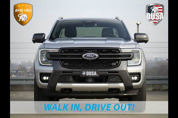 Ford Ranger 2.3 Double Cab Wildtrak PHEV  | Plug-in Hybrid | Iconic Silver Getoonde accessoires zijn verkrijgbaar tegen meerprijs