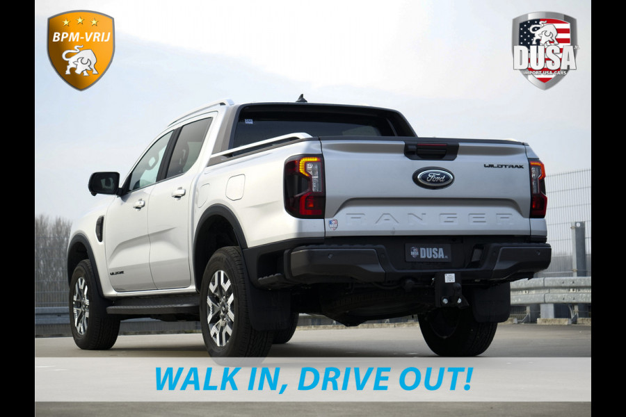 Ford Ranger 2.3 Double Cab Wildtrak PHEV  | Plug-in Hybrid | Iconic Silver Getoonde accessoires zijn verkrijgbaar tegen meerprijs