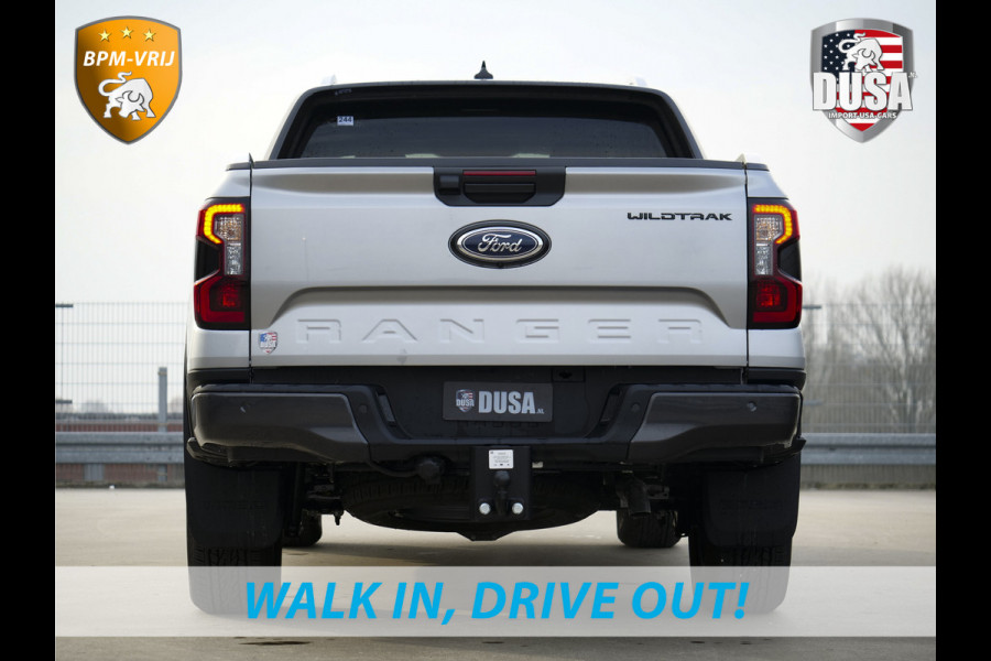 Ford Ranger 2.3 Double Cab Wildtrak PHEV  | Plug-in Hybrid | Iconic Silver Getoonde accessoires zijn verkrijgbaar tegen meerprijs