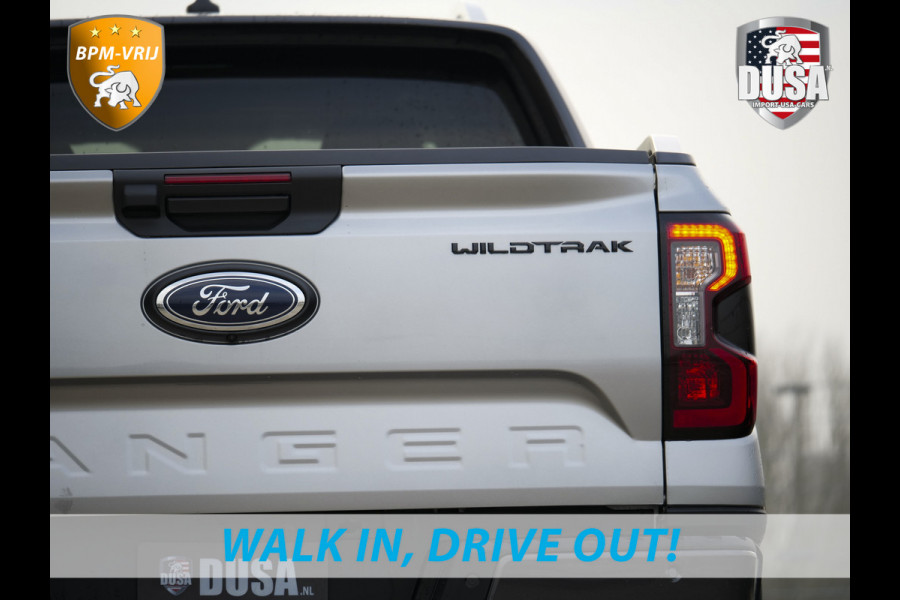 Ford Ranger 2.3 Double Cab Wildtrak PHEV  | Plug-in Hybrid | Iconic Silver Getoonde accessoires zijn verkrijgbaar tegen meerprijs