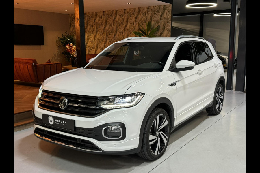 Volkswagen T-Cross 1.0 TSI R-Line Garantie Carplay Blindspot Adoptieve Cruise Virtueel Dash Navi Clima Keyless Led Dab Rijklaar