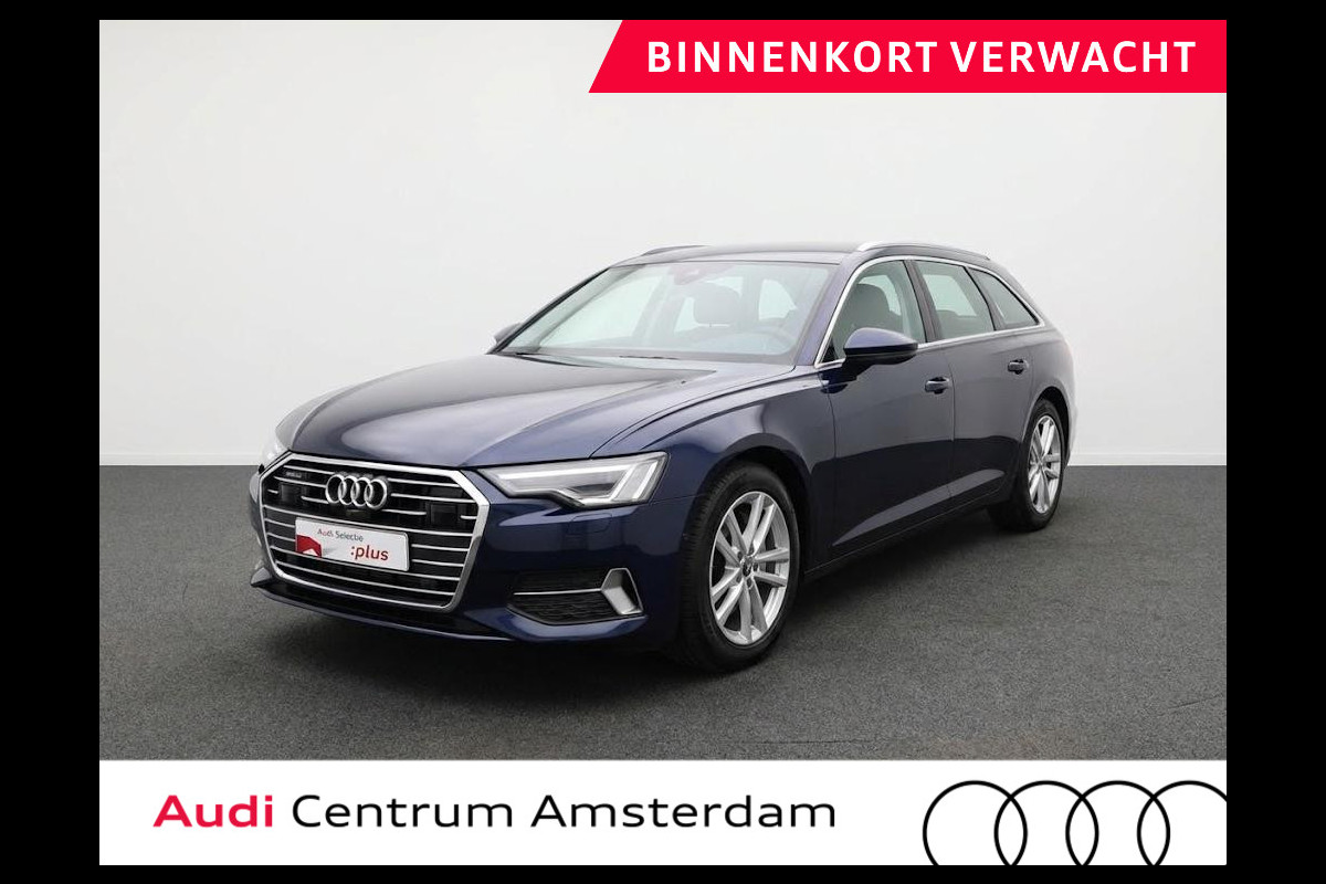 Audi A6 Avant 50 TFSI e quattro Advanced edition 299pk | komt half februari binnen | Panoramadak | Wegklapbare trekhaak | Parkeercamera | Stoelverwarming | Matrix Led verlichting | Adaptieve cruise controle