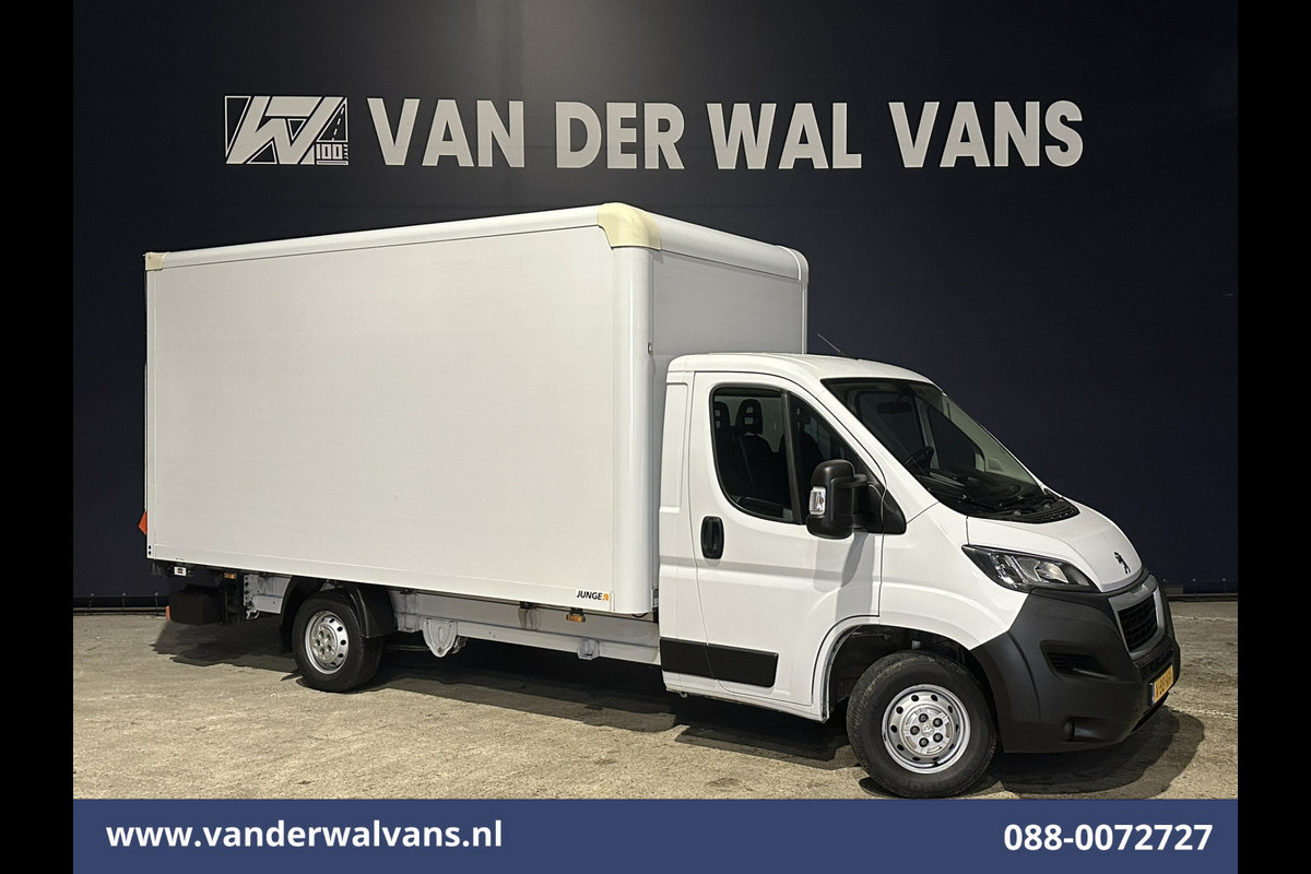 Peugeot Boxer 2.2 BlueHDi 141pk Bakwagen Laadklep Euro6 Airco | 1085kg laadvermogen | Cruisecontrol Bijrijdersbank