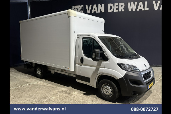 Peugeot Boxer 2.2 BlueHDi 141pk Bakwagen Laadklep Euro6 Airco | 1085kg laadvermogen | Cruisecontrol Bijrijdersbank