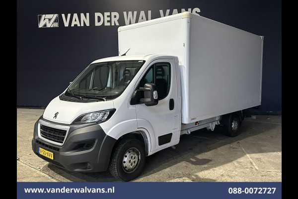 Peugeot Boxer 2.2 BlueHDi 141pk Bakwagen Laadklep Euro6 Airco | 1055kg laadvermogen | Cruisecontrol Bijrijdersbank.