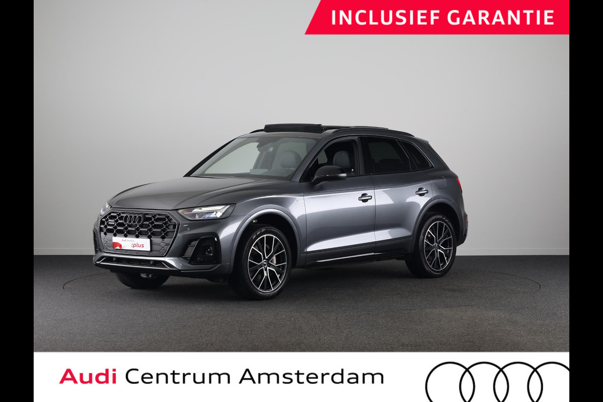 Audi Q5 50 TFSI e S edition 299 pk S-tronic | Navigatie | Panoramadak | Parkeersensoren | Achteruitrijcamera | Stoelverwarming |