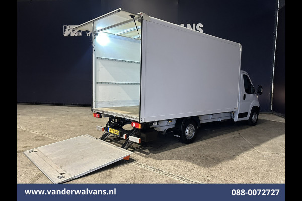 Peugeot Boxer 2.2 BlueHDi 141pk Bakwagen Laadklep Euro6 Airco | Cruisecontrol | 1085kg laadvermogen Bijrijdersbank
