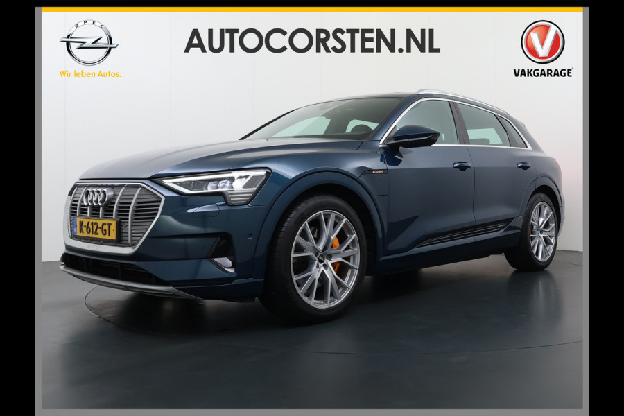 Audi e-tron 55 Quattro 95kWh Camera Panoramadak Adap.Cruise Trekhaak Navi Ecc Leder Business Edition Plus SOH 91% Elek.Stoelen+Verwarmd Keyless Rijstrooksensor AWD 4WD Elek.Achterklep 1e Eigenaar Origineel Nederlandse Auto Dealeronderhouden