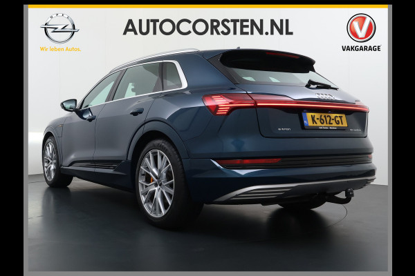 Audi e-tron 55 Quattro 95kWh Camera Panoramadak Adap.Cruise Trekhaak Navi Ecc Leder Business Edition Plus SOH 91% Elek.Stoelen+Verwarmd Keyless Rijstrooksensor AWD 4WD Elek.Achterklep 1e Eigenaar Origineel Nederlandse Auto Dealeronderhouden