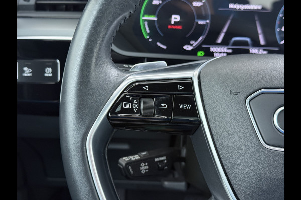 Audi e-tron 55 Quattro 95kWh Camera Panoramadak Adap.Cruise Trekhaak Navi Ecc Leder Business Edition Plus SOH 91% Elek.Stoelen+Verwarmd Keyless Rijstrooksensor AWD 4WD Elek.Achterklep 1e Eigenaar Origineel Nederlandse Auto Dealeronderhouden