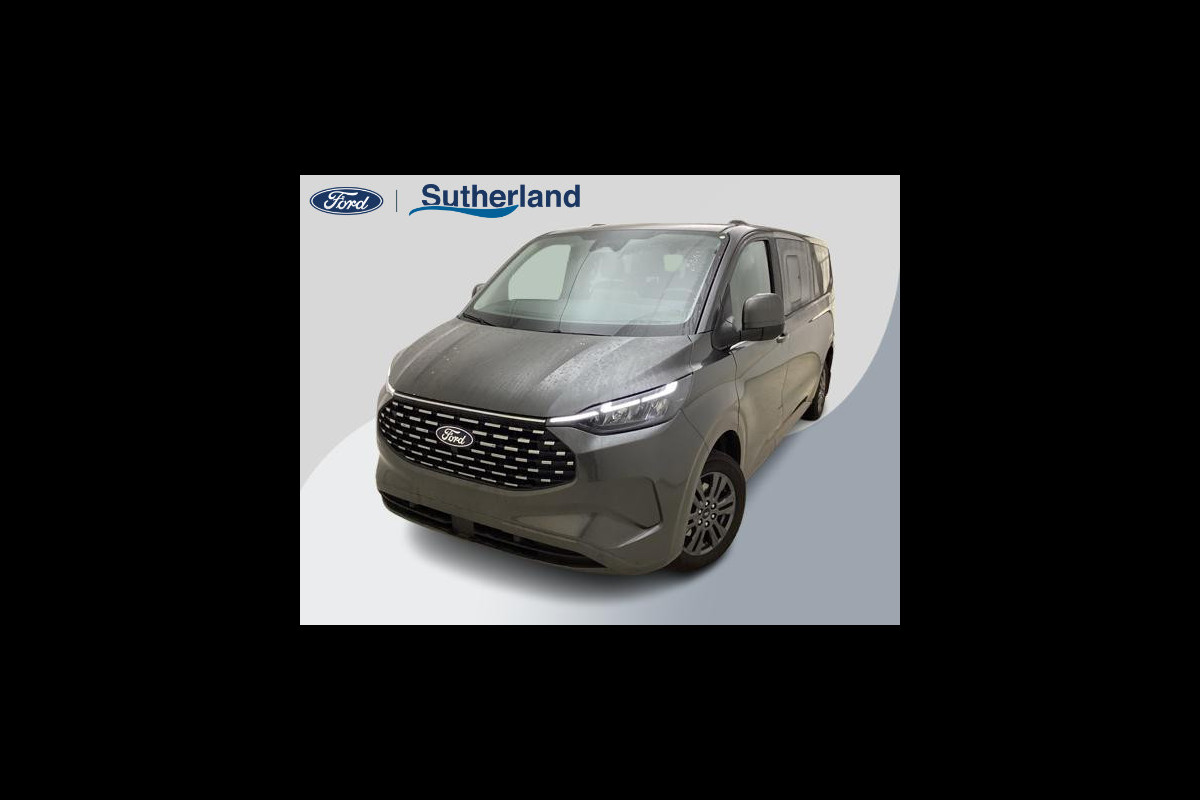 Ford Transit Custom Tourneo 340 2.5 PHEV L2H1 Titanium 233pk | 9pers | Vol Leder | Wegklapbare Trekhaak | Stuurverwarming | Prijs is incl. BTW BPM | Verlengde Fabrieksgarantie tot 05-2029