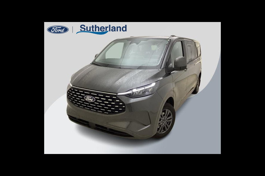 Ford Transit Custom Tourneo 340 2.5 PHEV L2H1 Titanium 233pk | 9pers | Vol Leder | Wegklapbare Trekhaak | Stuurverwarming | Prijs is incl. BTW BPM | Verlengde Fabrieksgarantie tot 05-2029
