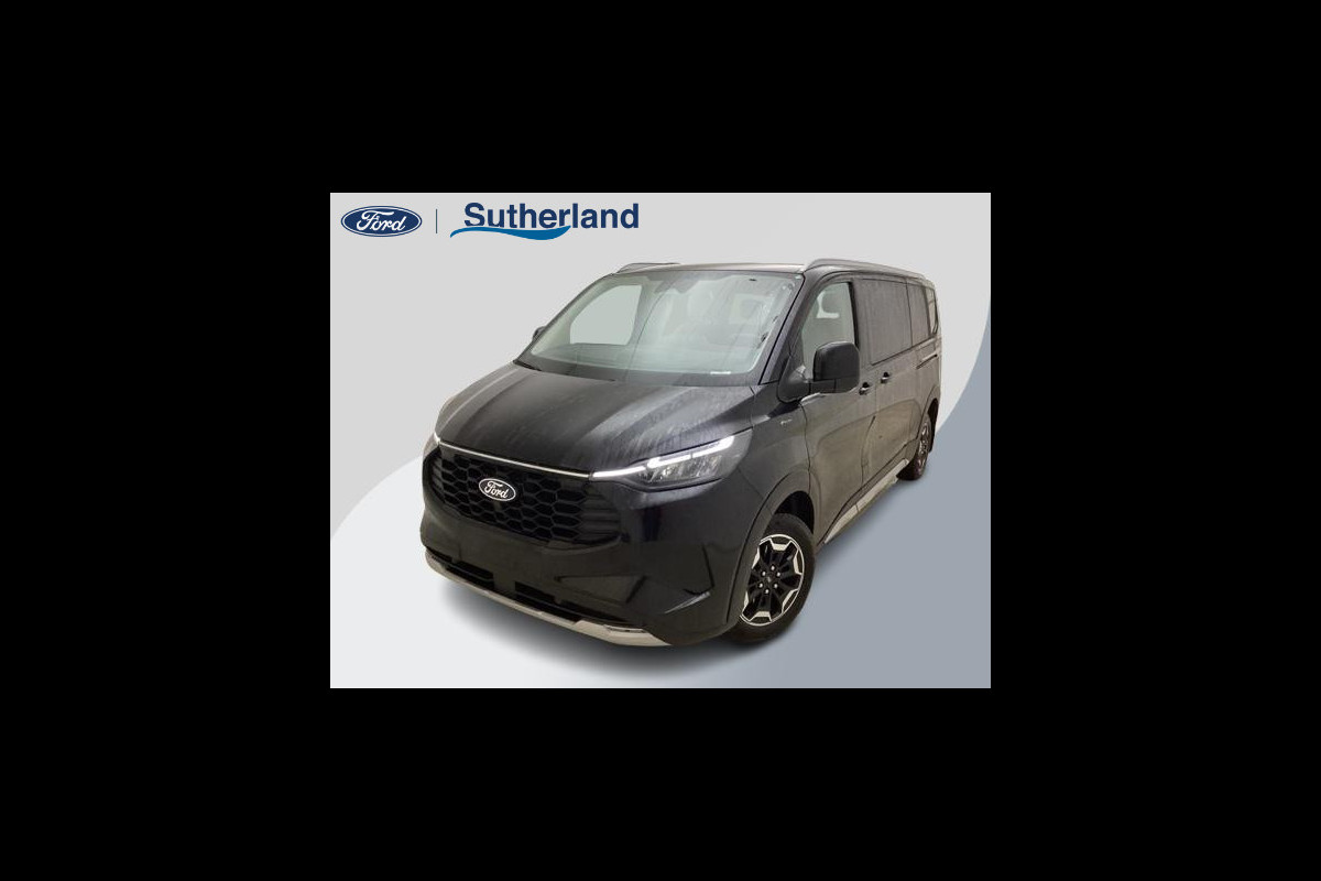 Ford Transit Custom Tourneo 340 2.5 PHEV L2H1 Active 233pk | Adaptieve Cruise | Stuurverwarming | 8 Pers | Prijs incl. BTW en BPM | Wegklapbare Trekhaak | Dubbele Schuifdeur | BLIS | B&O Audio | Verlengde Fabrieksgarantie tot 05-2029