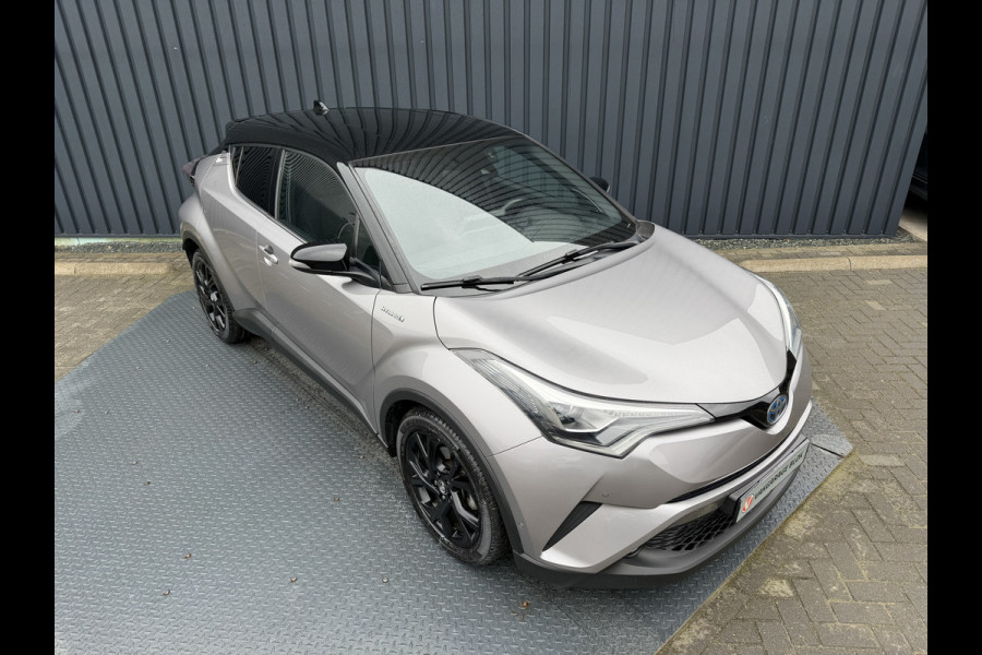 Toyota C-HR 1.8 Hybrid Bi-Tone | PDC V+A | JBL | LED | BSM | Zwarte Velgen | Rijklaar!!!