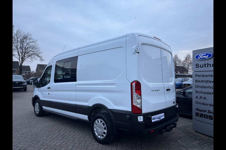 Ford Transit 350 2.0 TDCI L3H2 DC | Dubbele Cabine | Trend | SCI | 6 persoons | 170pk | Airco | Trekhaak