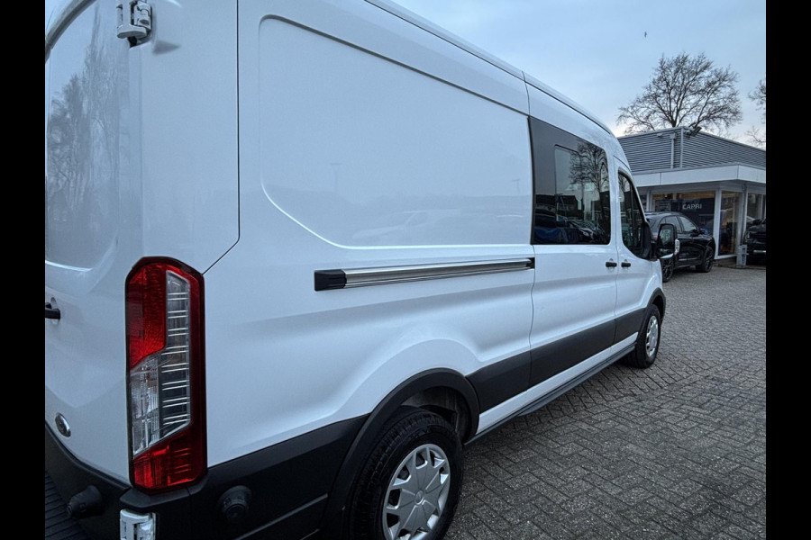 Ford Transit 350 2.0 TDCI L3H2 DC | Dubbele Cabine | Trend | SCI | 6 persoons | 170pk | Airco | Trekhaak