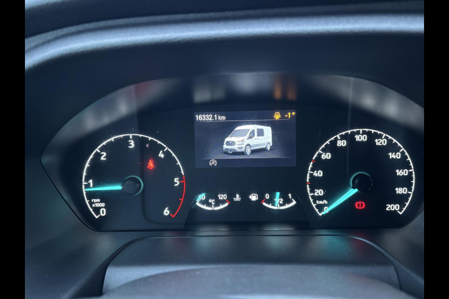 Ford Transit 350 2.0 TDCI L3H2 DC | Dubbele Cabine | Trend | SCI | 6 persoons | 170pk | Airco | Trekhaak