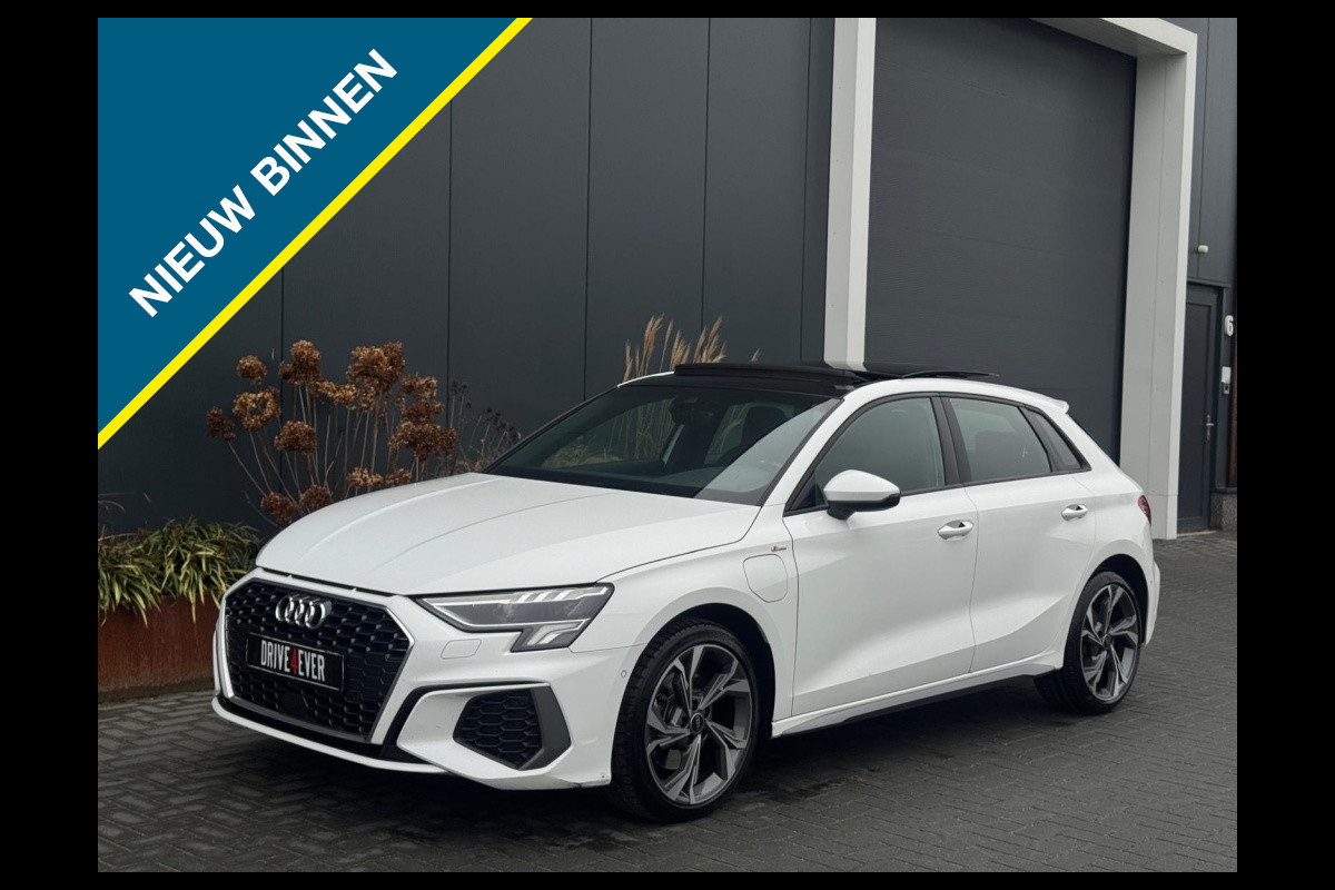 Audi A3 Sportback 40 TFSI e 3x S Line FULL PANO NAVI CAMERA LEDER LED SPORTVELGEN