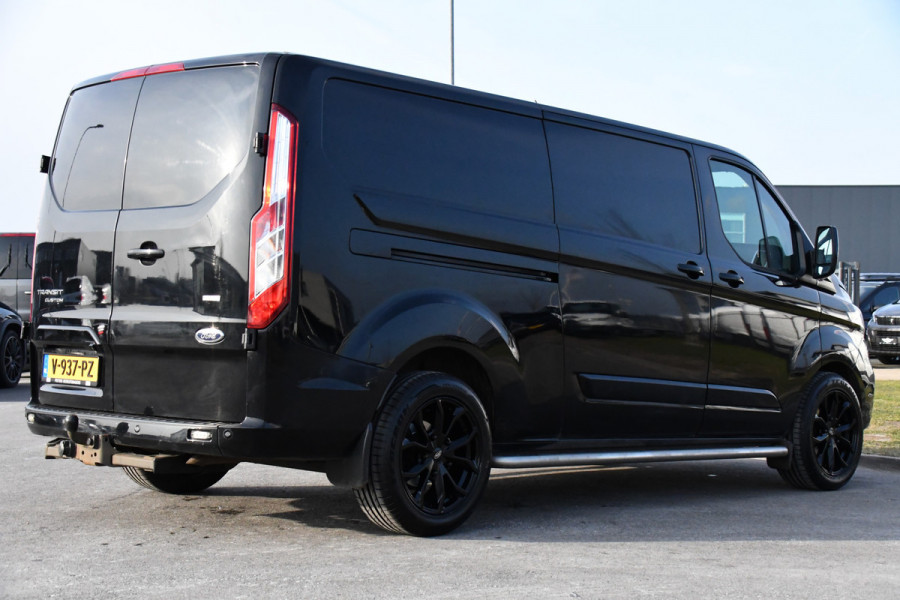 Ford Transit Custom 300 2.0 TDCI L2H1 Limited Black Edition Camera, Cruise, Carplay, Stoelverwarming, Xenon, 170pk, Sensoren, Uniek!