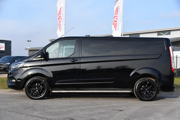 Ford Transit Custom 300 2.0 TDCI L2H1 Limited Black Edition Camera, Cruise, Carplay, Stoelverwarming, Xenon, 170pk, Sensoren, Uniek!