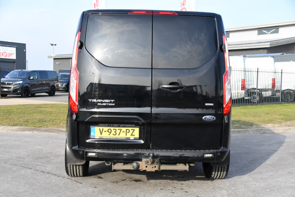 Ford Transit Custom 300 2.0 TDCI L2H1 Limited Black Edition Camera, Cruise, Carplay, Stoelverwarming, Xenon, 170pk, Sensoren, Uniek!