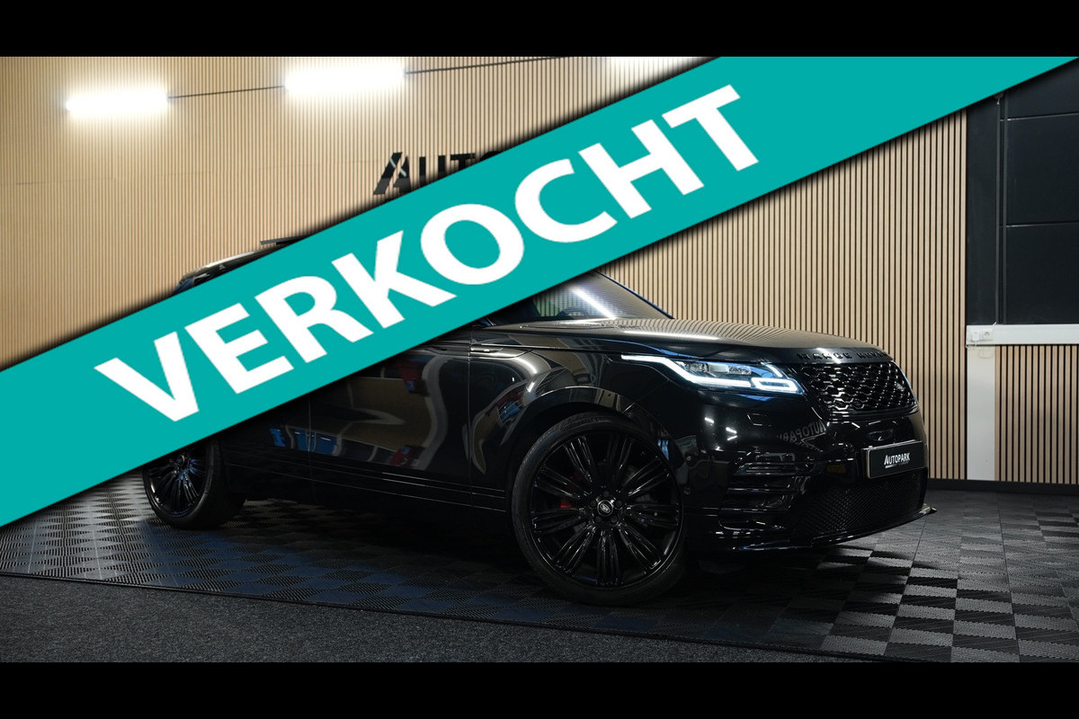 Land Rover Range Rover Velar 3.0 V6 SC AWD R-Dynamic HSE R DYNAMIC PANO/HUD/KEYLESS/NIGHTPAKKET/CARPLAY/STOELVERKOELING/BOMVOL!