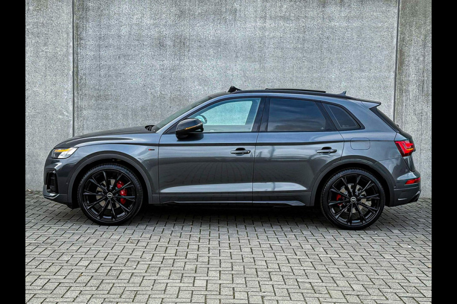 Audi Q5 55TFSI e 367pk Quattro Competition S Edition S-Line 1é Eig|19Dkm|Panoramadak|Luchtvering|HD Matrix|Memory|Virtual|Ambiance