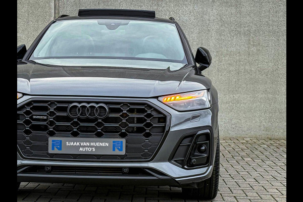 Audi Q5 55TFSI e 367pk Quattro Competition S Edition S-Line 1é Eig|19Dkm|Panoramadak|Luchtvering|HD Matrix|Memory|Virtual|Ambiance