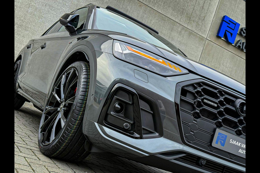 Audi Q5 55TFSI e 367pk Quattro Competition S Edition S-Line 1é Eig|19Dkm|Panoramadak|Luchtvering|HD Matrix|Memory|Virtual|Ambiance