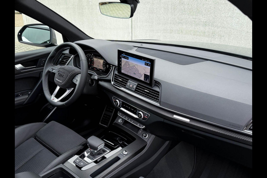 Audi Q5 55TFSI e 367pk Quattro Competition S Edition S-Line 1é Eig|19Dkm|Panoramadak|Luchtvering|HD Matrix|Memory|Virtual|Ambiance