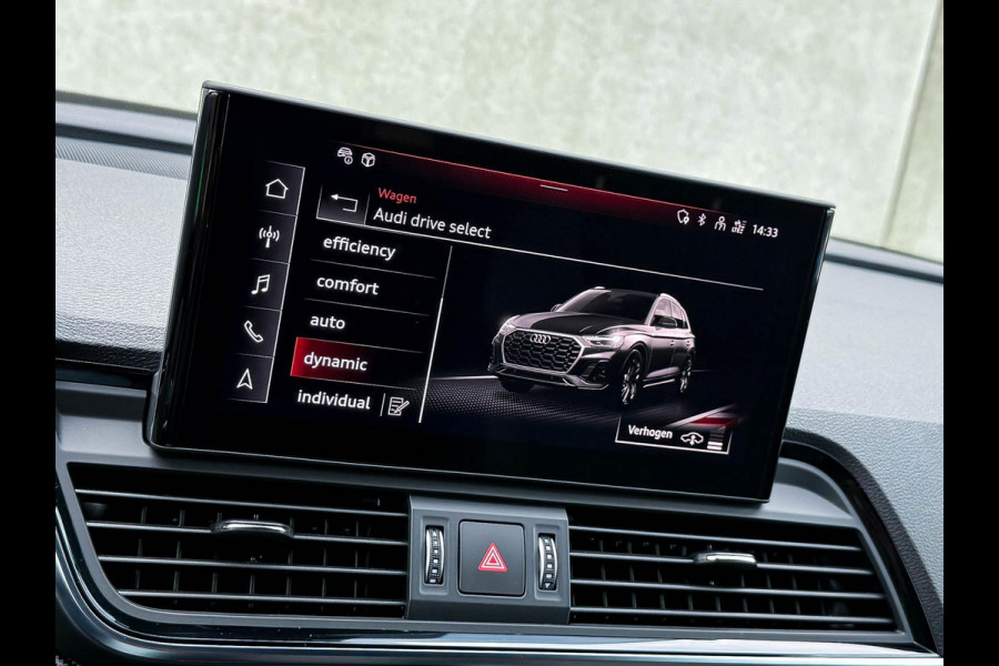 Audi Q5 55TFSI e 367pk Quattro Competition S Edition S-Line 1é Eig|19Dkm|Panoramadak|Luchtvering|HD Matrix|Memory|Virtual|Ambiance