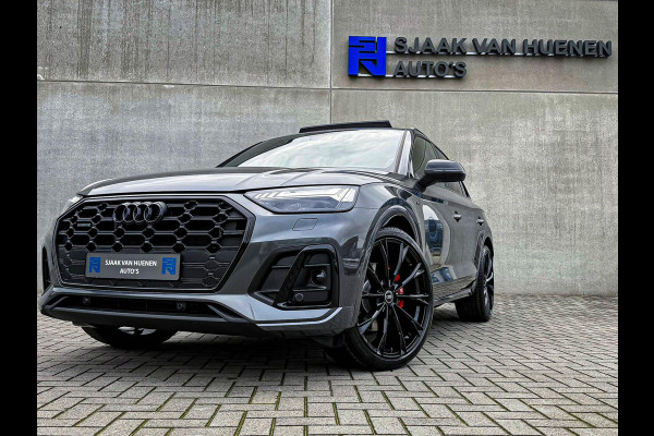 Audi Q5 55TFSI e 367pk Quattro Competition S Edition S-Line 1é Eig|19Dkm|Panoramadak|Luchtvering|HD Matrix|Memory|Virtual|Ambiance