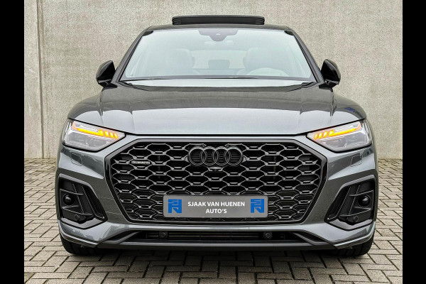 Audi Q5 Sportback 55TFSI e 367pk Quattro Competition S Edition S-Line Pano|Luchtv.|HUD|Leder+Memory+Massage|HD Matrix|B&O|360°View