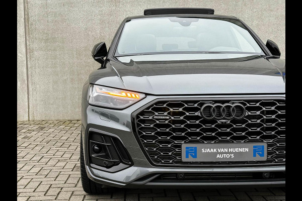 Audi Q5 Sportback 55TFSI e 367pk Quattro Competition S Edition S-Line Pano|Luchtv.|HUD|Leder+Memory+Massage|HD Matrix|B&O|360°View