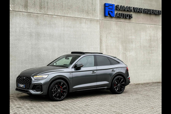 Audi Q5 Sportback 55TFSI e 367pk Quattro Competition S Edition S-Line Pano|Luchtv.|HUD|Leder+Memory+Massage|HD Matrix|B&O|360°View