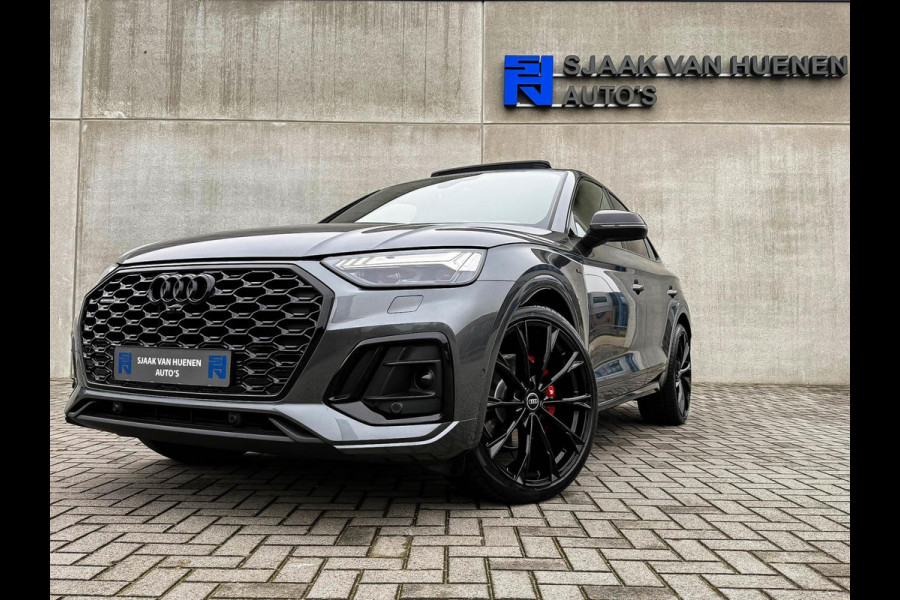 Audi Q5 Sportback 55TFSI e 367pk Quattro Competition S Edition S-Line Pano|Luchtv.|HUD|Leder+Memory+Massage|HD Matrix|B&O|360°View